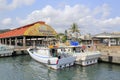 Yachts in gushan ferry pier