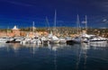 Yachts in harbor at Santa Margherita Ligure