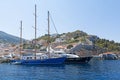 Yachts at Hydra Island