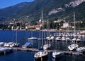 Yachts on Lake Como, Tremezzo, Italy. Royalty Free Stock Photo
