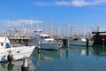 Yachts in Larnaca port, Cyprus