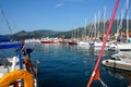 Yachts at Lefkada, Greece