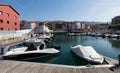 Yachts lying at Llanes, Spain