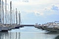 Yachts in Marina, Athens - Greece. Royalty Free Stock Photo