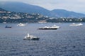 Yachts in Monte-Carlo, Monaco Royalty Free Stock Photo