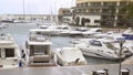 Luxury Yachts Docked at Portomaso Marina in St. Julian's, Malta