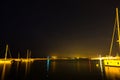 Yachts and sailboats in Estartit, Girona, Catalonia, Spain. Royalty Free Stock Photo