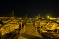 Yachts and sailboats in Estartit, Girona, Catalonia, Spain. Royalty Free Stock Photo