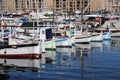 Yachts and sailboats in the old port of Marseille, France Royalty Free Stock Photo