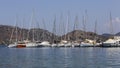 Yachts in Selimiye Port, Marmaris, Turkey Royalty Free Stock Photo