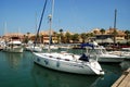 Yachts in Sotogrande marina.