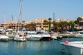 Yachts in Sotogrande marina.