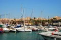 Yachts in Sotogrande marina.