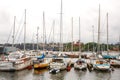 Yachts in Stockholm Royalty Free Stock Photo