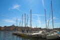 Yachts in Vieux port in Marseille