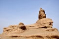 Yadan Geological Park, Dunhuang, China Royalty Free Stock Photo