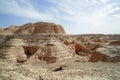 Yadan landforms and Desert scenery Royalty Free Stock Photo