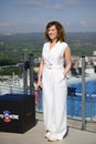 Yael Belincha is cast member of the new tv series Las Invisibles poses for the media in Madrid Spain
