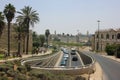 Yaffo street in Jerusalem Royalty Free Stock Photo