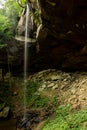 This is Yahoo Falls in the Big South Fork National River and Recreational Area in Kentucky.