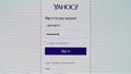 Yahoo login