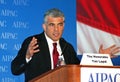 Yair Lapid Addresses 2012 AIPAC Conference in Washington, DC Royalty Free Stock Photo