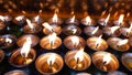 Yak Butter Lamps in Tibet