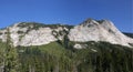 Yak Peak is a granite summit Royalty Free Stock Photo