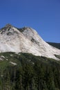 Yak Peak is a granite summit Royalty Free Stock Photo