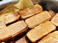 Yakhnuna was rubbing classical Jewish Yemenite food. Usually served for breakfast or lunch on Saturday Royalty Free Stock Photo