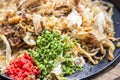 Yakisoba Japanese Noodles Royalty Free Stock Photo