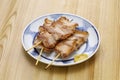 Yakiton, Japanese grilled pork skewers, pork belly