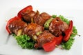 Yakitori beef Royalty Free Stock Photo