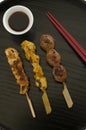 Yakitori, Japanese cuisine.