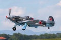 Yakovlev Yak-3M World War II fighter aircraft D-FYGJ Royalty Free Stock Photo