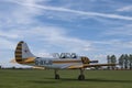 A Yakovlev Yak-52 Soviet trainer aircraft Royalty Free Stock Photo