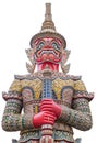 Yaksa Giant in Thai Royalty Free Stock Photo