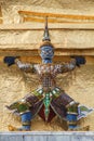 THE YAKSA GIANT IN THAI Royalty Free Stock Photo