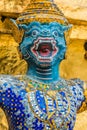 Yaksha demon grand palace bangkok Thailand Royalty Free Stock Photo