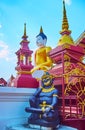 The Yaksha guardian of Wat Ratcha Monthian, Chiang Mai, Thailand