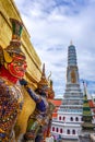 Yaksha statue, Grand Palace, Bangkok, Thailand