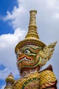 Yaksha statue, Grand Palace, Bangkok, Thailand