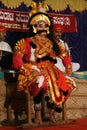 Yakshagana artis on stage