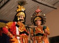 Yakshagana artists on stage