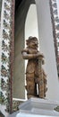 Yaksi Giant the guardian of the Royal Temple in Wat Phrakaew , Bangkok Royalty Free Stock Photo