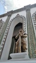 Yaksi Giant the guardian of the Royal Temple in Wat Phrakaew , Bangkok Royalty Free Stock Photo