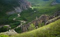 Yakutia, wild mountain landscape Royalty Free Stock Photo