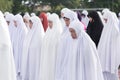 YALA, THAILAND - AUGUST 8 : Thai Musim female dress in hijab and