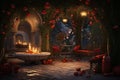 Yalda night candlelit gardens and outdoor