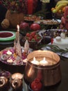 Yalda night celebration, celebrated on the longest and darkest night of the year. Royalty Free Stock Photo